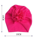Flower Baby Hat Toddler Turban 6m-18m Infant Headwraps Kids Bonnet Newborn Toddler Beanie Cap AExp