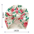 Flower Baby Hat Toddler Turban 6m-18m Infant Headwraps Kids Bonnet Newborn Toddler Beanie Cap AExp