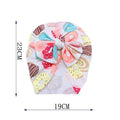 Flower Baby Hat Toddler Turban 6m-18m Infant Headwraps Kids Bonnet Newborn Toddler Beanie Cap AExp