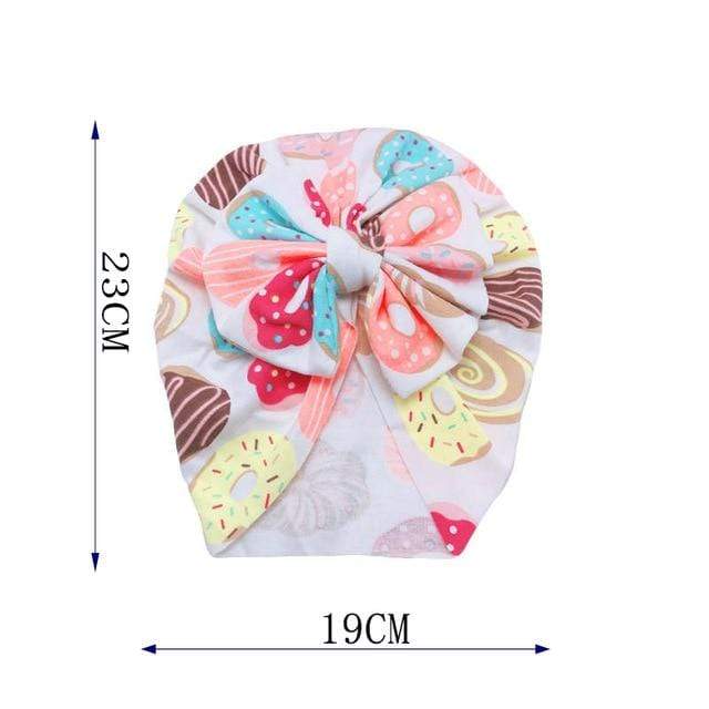 Flower Baby Hat Toddler Turban 6m-18m Infant Headwraps Kids Bonnet Newborn Toddler Beanie Cap AExp