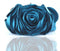 Flower Clutch Bag Women - Wedding Handbag - Bridal Clutch Purse-Lake Blue-JadeMoghul Inc.