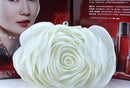 Flower Clutch Bag Women - Wedding Handbag - Bridal Clutch Purse-Off White-JadeMoghul Inc.