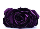 Flower Clutch Bag Women - Wedding Handbag - Bridal Clutch Purse-Purple-JadeMoghul Inc.