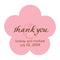 Flower Shaped Stickers Indigo Blue (Pack of 1)-Wedding Favor Stationery-Pastel Pink-JadeMoghul Inc.