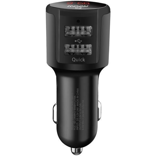 T1.0 Micro FM Transmitter with Dual USB Ports