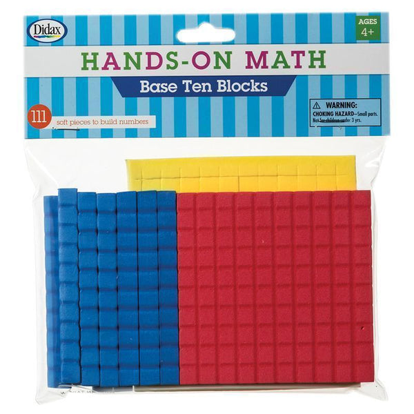 FOAM BASE TEN BLOCKS-Learning Materials-JadeMoghul Inc.