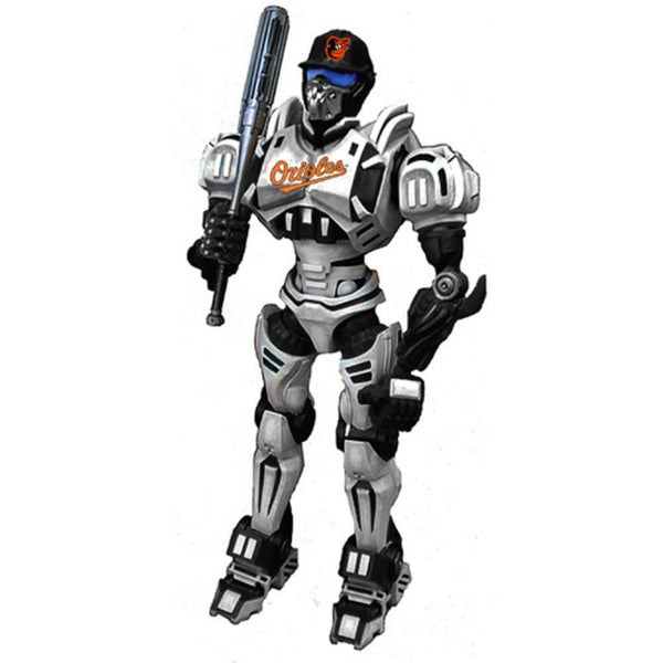 Foam Fanatics MLB 10" Team Cleatus Robot - Baltimore Orioles-LICENSED NOVELTIES-JadeMoghul Inc.