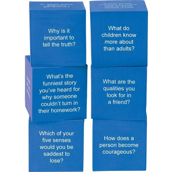 FOAM LIFE QUESTION CUBES-Learning Materials-JadeMoghul Inc.