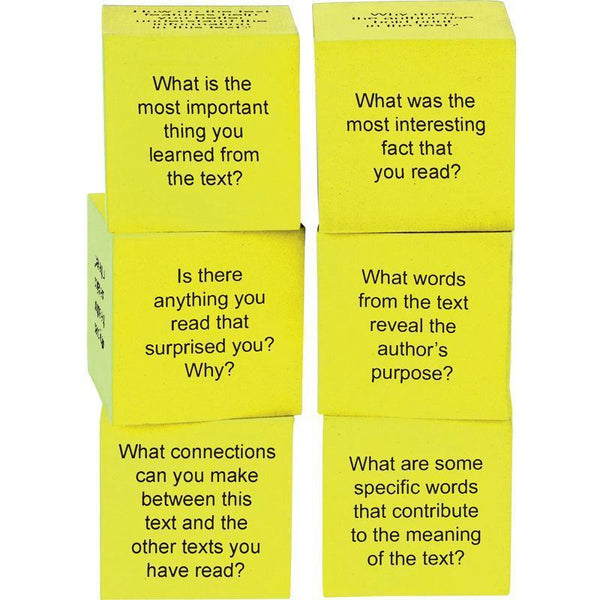 FOAM NONFICTION COMPREHENSION CUBES-Learning Materials-JadeMoghul Inc.