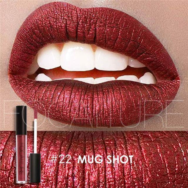 FOCALLURE Waterproof Matte Liquid Lipstick Moisturizer Smooth Lip Stick Long Lasting Lip Gloss Cosmetic Beauty Makeup-22-JadeMoghul Inc.