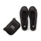 Foldable Flats Pocket Shoes - Black Large (Pack of 1)-Personalized Gifts for Women-JadeMoghul Inc.