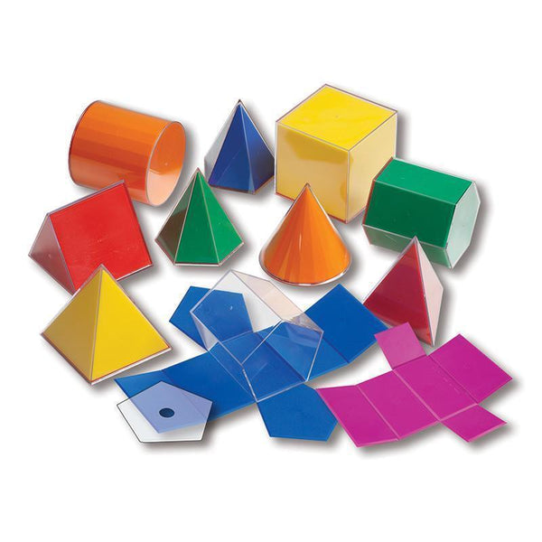 FOLDING 3-D GEOFIGURES 10CM-Toys & Games-JadeMoghul Inc.