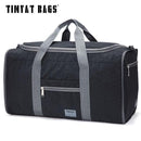 Folding Bag / Portable Waterproof Casual Travel Duffel Bag-black-China-JadeMoghul Inc.