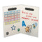 FOLDING MAGNETIC CENTER WHITE-Supplies-JadeMoghul Inc.