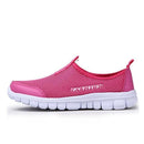 FONIRRA Men Casual Shoes 2017 New Summer Breathable Mesh Casual Shoes Size 34-46 Slip On Soft Men's Loafers Outdoors Shoes 131-Rose Red-8.5-JadeMoghul Inc.