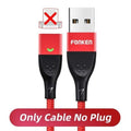FONKEN Magnetic Cable Micro USB Type C Magnetic Charging Cables Magnetic Charger for iPhone Samsung Huawei Xiaomi Quick Charge AExp