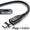 FONKEN Magnetic Cable Micro USB Type C Magnetic Charging Cables Magnetic Charger for iPhone Samsung Huawei Xiaomi Quick Charge AExp