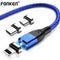 FONKEN Magnetic Cable Type C Magnetic Charge Cable Micro USB Magnet Charger Cable For Xiaomi Samsung Iphone Mobile Phone Cables AExp