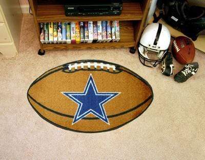 Football Mat Cheap Rugs For Sale NFL Dallas Cowboys Football Ball Rug 20.5"x32.5" FANMATS