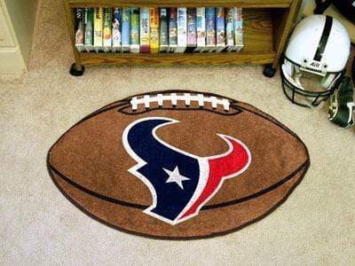 Football Mat Cheap Rugs For Sale NFL Houston Texans Football Ball Rug 20.5"x32.5" FANMATS