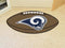 Football Mat Cheap Rugs For Sale NFL Los Angeles Rams Football Ball Rug 20.5"x32.5" FANMATS