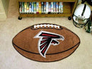Football Mat Modern Rugs NFL Atlanta Falcons Football Ball Rug 20.5"x32.5" FANMATS