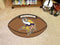 Football Mat Round Rug in Living Room NFL Minnesota Vikings Football Ball Rug 20.5"x32.5" FANMATS