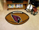 Football Mat Round Rugs For Sale NFL Arizona Cardinals Football Ball Rug 20.5"x32.5" FANMATS
