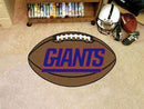 Football Mat Round Rugs For Sale NFL New York Giants Football Ball Rug 20.5"x32.5" FANMATS