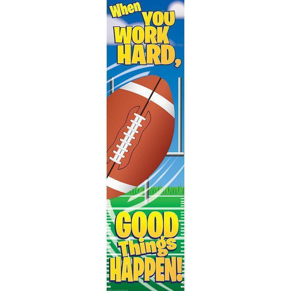 FOOTBALL MOTIVATIONAL BANNER 4FT-Learning Materials-JadeMoghul Inc.