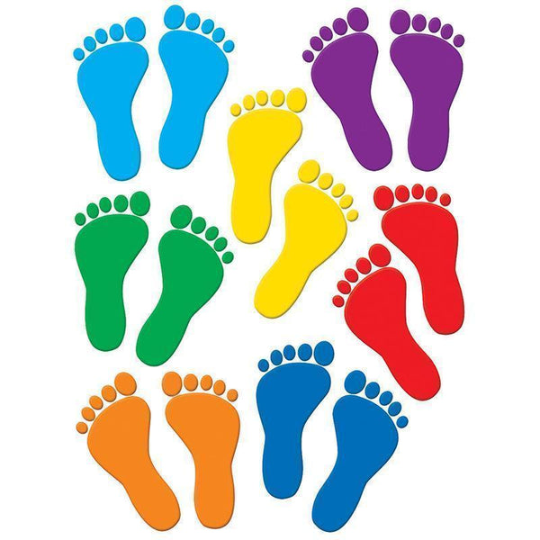 FOOTPRINT ACCENTS-Learning Materials-JadeMoghul Inc.