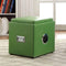 Footstools and Ottomans Ottoman With In-Built Bluetooth Speaker, Green Benzara