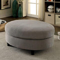 Footstools and Ottomans Sarin Contemporary Ottoman, Warm Gray Benzara