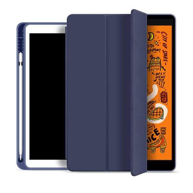 For iPad Air 3 10.5 iPad 10.2 2019 with Pencil Holder Funda for iPad 6th 7th Generation Pro 11 2020 2018 9.7 2018 9.7 Case Capa AExp