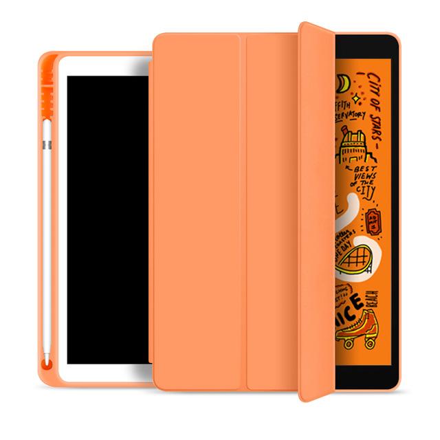 For iPad Air 3 10.5 iPad 10.2 2019 with Pencil Holder Funda for iPad 6th 7th Generation Pro 11 2020 2018 9.7 2018 9.7 Case Capa AExp