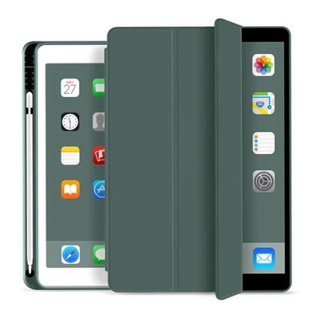 For iPad Air 3 10.5 iPad 10.2 2019 with Pencil Holder Funda for iPad 6th 7th Generation Pro 11 2020 2018 9.7 2018 9.7 Case Capa AExp