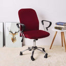 FORCHEER Office Chair Cover Solid Computer Chair Cover Spandex Stretch Armchair Seat Case 2 Pieces Removable and Washable AExp