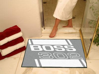 Floor Mats FORD Sports  Boss 302 All-Star Mat 33.75"x42.5" Gray