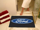 Mat Best FORD Sports  Ford Oval All-Star Mat 33.75"x42.5" Black