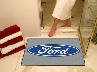 Door Mat FORD Sports  Ford Oval All-Star Mat 33.75"x42.5" Gray