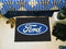 Area Rugs FORD Sports  Ford Oval Starter Rug 19"x30" Black