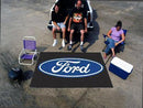 Indoor Outdoor Rugs FORD Sports  Ford Oval Ulti-Mat Black