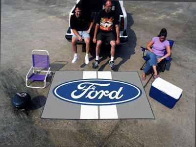 Rugs For Sale FORD Sports  Ford Oval with Stripes Ulti-Mat Gray