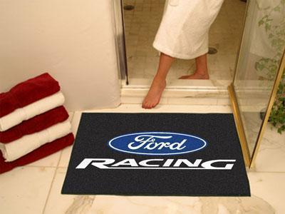 Door Mat FORD Sports  Ford Racing All-Star Mat 33.75"x42.5" Black