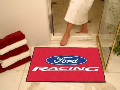 Floor Mats FORD Sports  Ford Racing All-Star Mat 33.75"x42.5" Red