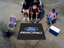 BBQ Mat FORD Sports  Ford Racing Tailgater Rug 5'x6' Black