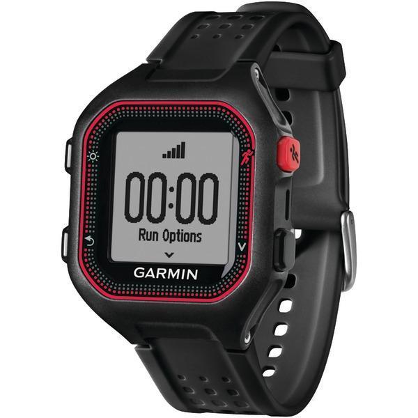 Forerunner(R) 25 GPS Running Watch (Large; Black/Red)-Wearable Tech & Fitness Accessories-JadeMoghul Inc.