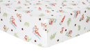 Forest Gnomes Deluxe Flannel Fitted Crib Sheet-WHIM-B-JadeMoghul Inc.