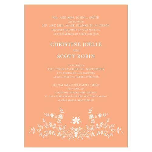 Forget Me Not Invitation Ruby (Pack of 1)-Invitations & Stationery Essentials-Black-JadeMoghul Inc.