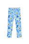 Forget-Me-Not Lucy Cute Blue Floral Printed Leggings - Girls-Forget-Me-Not-18M/2-Blue-JadeMoghul Inc.